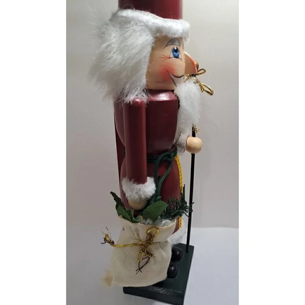 Vintage Wooden Santa Nutcracker 14